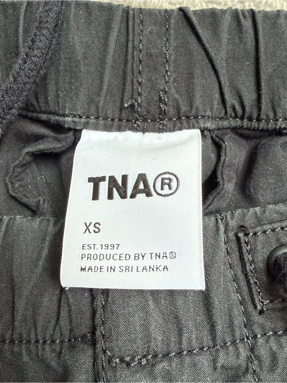 TNA cargo pants - black